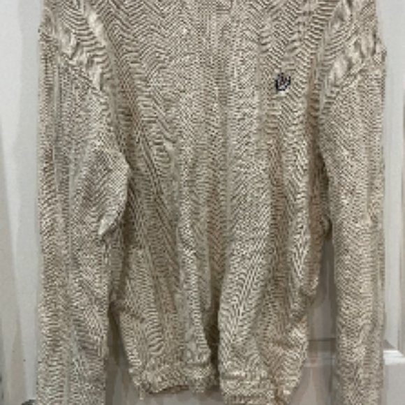 Men XL Tan Chaps Sweater Long - Picture 8 of 8